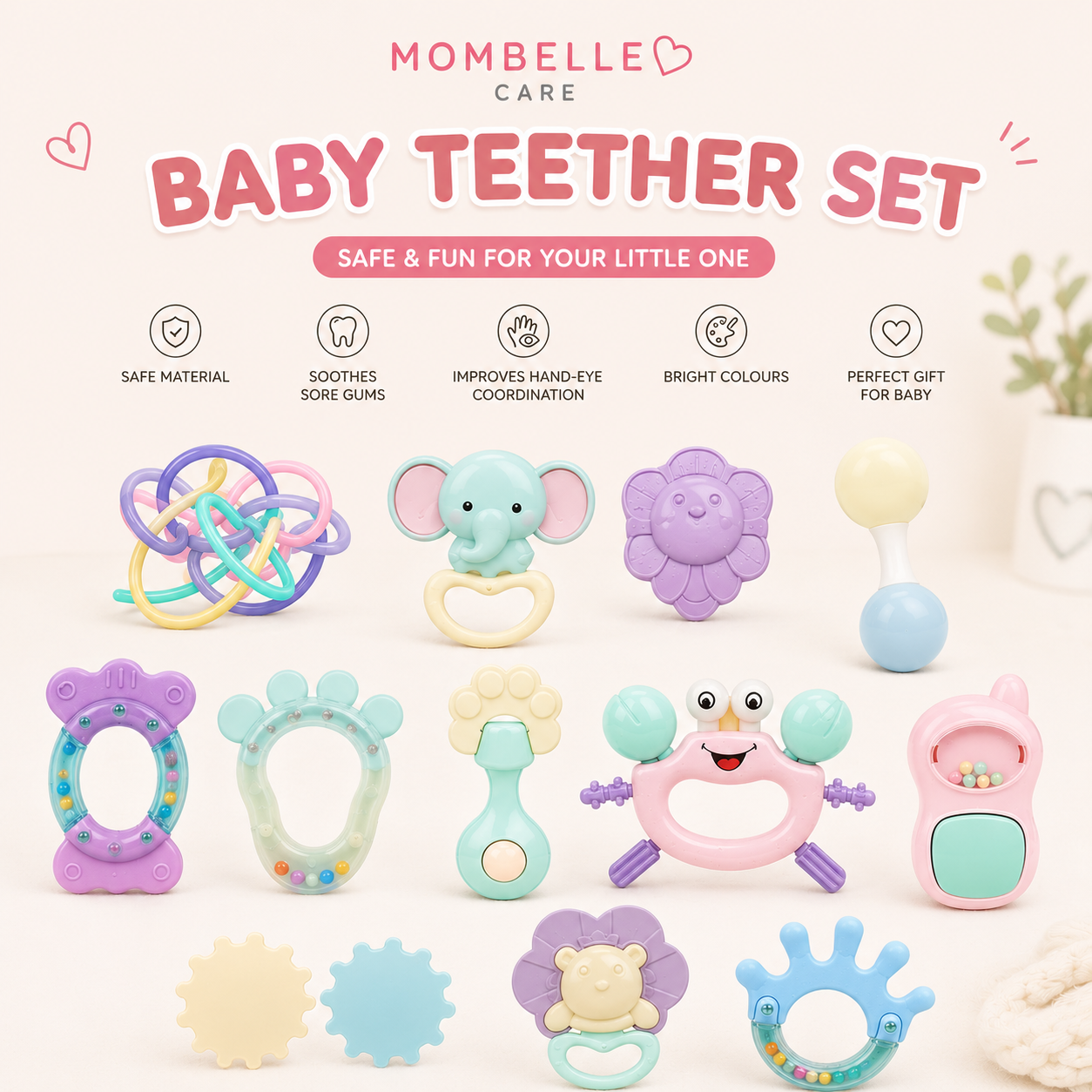 Teether Silicone